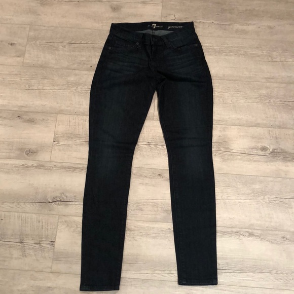 7 for all mankind skinny jeans - Picture 2 of 7